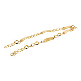 シャネル ロゴプレート チェーンベルト ゴールド メッキ レディース CHANEL 中古