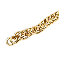 シャネル ココマーク チェーンベルト ゴールド メッキ レディース CHANEL 【中古】