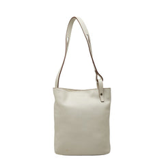 ロエベ ワンショルダーバッグ ホワイト レザー レディース LOEWE 【中古】