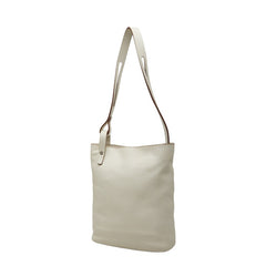 ロエベ ワンショルダーバッグ ホワイト レザー レディース LOEWE 【中古】