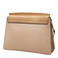 クロエ フェイ 斜め掛け ショルダーバッグ ピンク ベージュ レザー スウェード レディース Chloe 【中古】