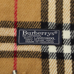 バーバリー ノバチェック マフラー ベージュ マルチカラー ウール レディース BURBERRY 【中古】