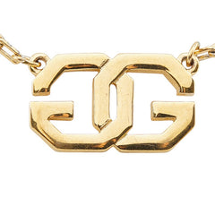 ジバンシー GGロゴ ネックレス ゴールド メッキ レディース Givenchy 【中古】