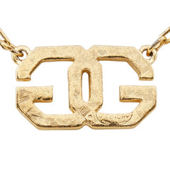 ジバンシー GGロゴ ネックレス ゴールド メッキ レディース Givenchy 【中古】
