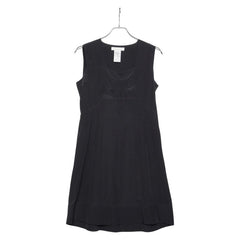 クロエ ノースリーブワンピース スクエアネック サイズ36 8AGR01-8A198 ブラック シルク レディース Chloe 【中古】