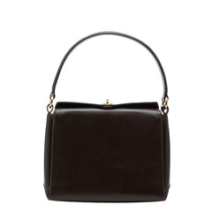 グッチ ハンドバッグ ワンショルダー ショルダーバッグ ブラウン レザー レディース GUCCI 【中古】