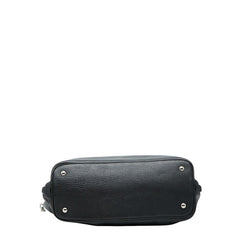 プラダ VITELLO PHENIX ヴィッテロ ダイノ ハンドバッグ トートバッグ BN2419 ブラック レザー レディース PRADA 【中古】
