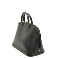 ルイ ヴィトン エピ アルマ ハンドバッグ ショルダーバッグ M52142 ノワール ブラック レザー レディース LOUIS VUITTON 【中古】