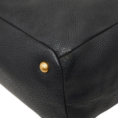 プラダ トートバッグ ショルダーバッグ 2WAY ブラック レザー レディース PRADA 【中古】