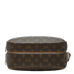 ルイ ヴィトン モノグラム リポーターPM 斜め掛け ショルダーバッグ M45254 ブラウン PVC レザー レディース LOUIS VUITTON 【中古】