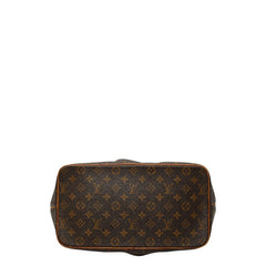 ルイ ヴィトン モノグラム パレルモGM ハンドバッグ トートバッグ M40146 ブラウン PVC レザー レディース LOUIS VUITTON 【中古】