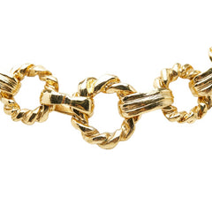 サンローラン ヴィンテージ ネックレス ゴールド メッキ レディース SAINT LAURENT 【中古】