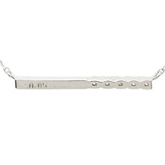サマンサティアラ K18WG ホワイトゴールド ダイヤ0.05ct ペンダント ネックレス レディース Samantha Tiara 【中古】