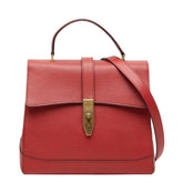 セリーヌ ハンドバッグ ショルダーバッグ 2WAY トップハンドル レッド レザー レディース CELINE 【中古】