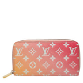 ルイ ヴィトン モノグラム ヴェルニ ジッピーウォレット 2019バレンタイン限定 ラウンドファスナー 長財布 M64158 サンライズ パテントレザー レディース LOUIS VUITTON 【中古】
