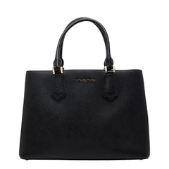 マイケルコース ハンドバッグ トートバッグ 35F8GAFS2L ブラック レザー レディース Michael Kors 【中古】