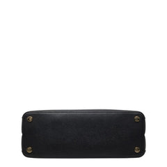 マイケルコース ハンドバッグ トートバッグ 35F8GAFS2L ブラック レザー レディース Michael Kors 【中古】