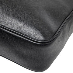 ダンヒル 斜め掛け ショルダーバッグ ブラック レザー メンズ Dunhill 【中古】