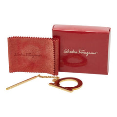 サルヴァトーレフェラガモ ガンチーニ スカーフリング ゴールド メッキ レディース Salvatore Ferragamo 【中古】