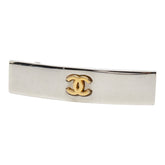 シャネル ココマーク ヴィンテージ バレッタ ヘアアクセサリー シルバー ゴールド メタル メッキ レディース CHANEL 【中古】