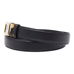 カルティエ マストライン サントス ベルト ブラック レザー メンズ CARTIER 【中古】