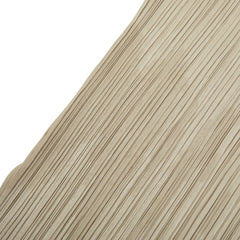 プリーツプリーズ イッセイミヤケ カットソー ノースリーブ サイズ3 PP01-JK701 グレージュ ポリエステル レディース PLEATS PLEASE 【中古】
