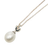 ティファニー パロマ ピカソ オリーブ リーフ パール ペンダント ネックレス シルバー SV925 シルバー パール レディース TIFFANY&Co. 【中古】