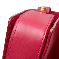 サンローラン クラシック ルル 斜め掛け ショルダーバッグ 318025 ピンク レザー レディース SAINT LAURENT 【中古】