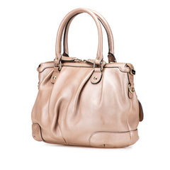 グッチ スーキー ハンドバッグ ショルダーバッグ 2WAY 247902 ピンク レザー レディース GUCCI 【中古】