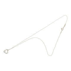 ティファニー エルサ ペレッティ オープンハート チェーン ペンダント ネックレス シルバー SV925 シルバー レディース TIFFANY&Co. 【中古】