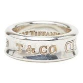 ティファニー 1837 ナロー リング リング 指輪 SV925 シルバー レディース TIFFANY&Co. 【中古】