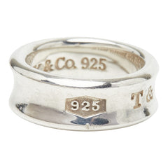 ティファニー 1837 ナロー リング リング 指輪 SV925 シルバー レディース TIFFANY&Co. 【中古】