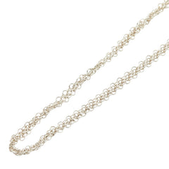 ティファニー エルサ ペレッティ メッシュ チェーン ネックレス シルバー SV925 シルバー レディース TIFFANY&Co. 中古
