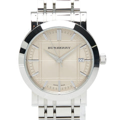 バーバリー ヘリテージ 腕時計 BU1352 クオーツ ゴールド文字盤 ステンレススチール メンズ BURBERRY 【中古】