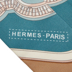 エルメス ツイリー GRANS APPARAT スカーフ グリーン マルチカラー レディース HERMES 【中古】