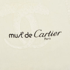 カルティエ ジュエリー モチーフ スカーフ ベージュ レディース CARTIER 【中古】
