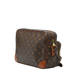 ルイ ヴィトン モノグラム ナイル ショルダーバッグ M45244 ブラウン PVC レザー レディース LOUIS VUITTON 【中古】