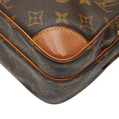 ルイ ヴィトン モノグラム ナイル ショルダーバッグ M45244 ブラウン PVC レザー レディース LOUIS VUITTON 【中古】