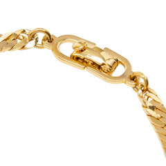 ディオール チェーン ブレスレット ゴールド メッキ レディース Dior 【中古】