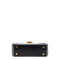 サルヴァトーレフェラガモ ガンチーニ ハンドバッグ ショルダーバッグ 2WAY ネイビー レザー レディース Salvatore Ferragamo 【中古】