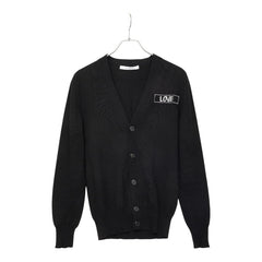 ジバンシー LOVE カーディガン サイズS ブラック ウール メンズ Givenchy 【中古】