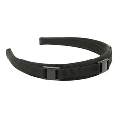 サルヴァトーレフェラガモ ヴァラ ロゴ カチューシャ ブラック コットン プラスチック レディース Salvatore Ferragamo 【中古】