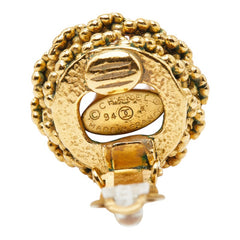 シャネル ヴィンテージ パール イヤリング ゴールド メッキ レディース CHANEL 【中古】