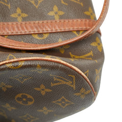 ルイ ヴィトン モノグラム パピヨン30 ハンドバッグ M51385 ブラウン PVC レザー レディース LOUIS VUITTON 【中古】