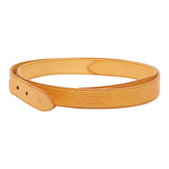 ルイ ヴィトン バギー用 ショルダーストラップ ショルダーベルト ヌメ革 ベージュ レザー レディース LOUIS VUITTON 【中古】