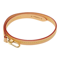 ルイ ヴィトン ショルダーストラップ 53.5cm ベージュ ゴールド金具 レザー レディース LOUIS VUITTON 【中古】