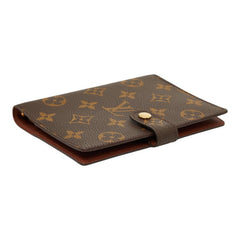ルイ ヴィトン モノグラム アジェンダPM システム手帳 R20005 ブラウン PVC レザー レディース LOUIS VUITTON 【中古】