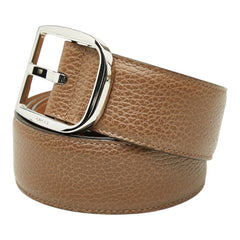 グッチ ベルト サイズ:85/34 449716 ブラウン レザー メンズ GUCCI 【中古】