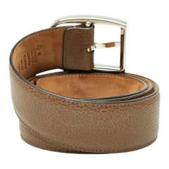 グッチ ベルト サイズ:85/34 449716 ブラウン レザー メンズ GUCCI 【中古】