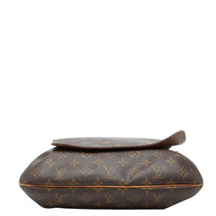 ルイ ヴィトン モノグラム ミュゼット 斜め掛け ショルダーバッグ M51256 ブラウン PVC レザー レディース LOUIS VUITTON 【中古】